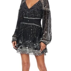 camilla mini dress, midnight pearl